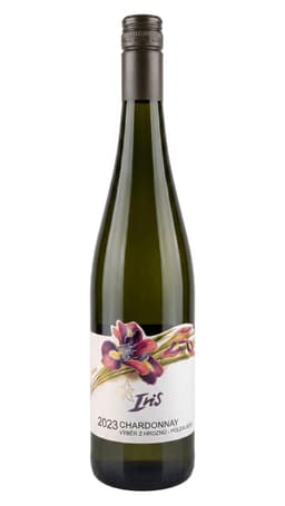 Víno Iris - Chardonnay 2023 výběr z hroznů polosladké