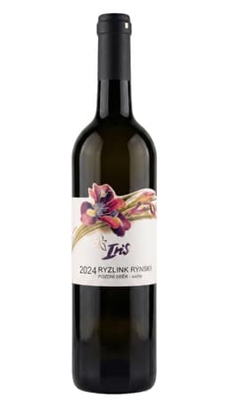 Víno Iris - Ryzlink rýnský 2024 pozdní sběr suché